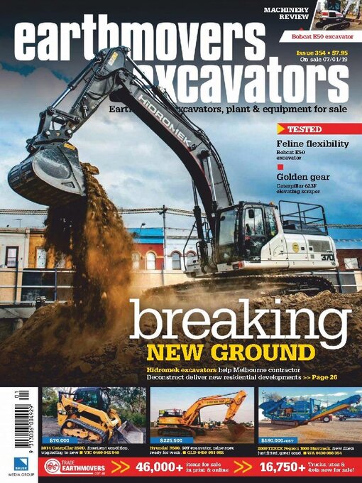 Title details for Earthmovers & Excavators by Prime Creative Media Pty Ltd - Wait list